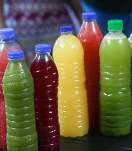 Fruits and Healthy Drinks